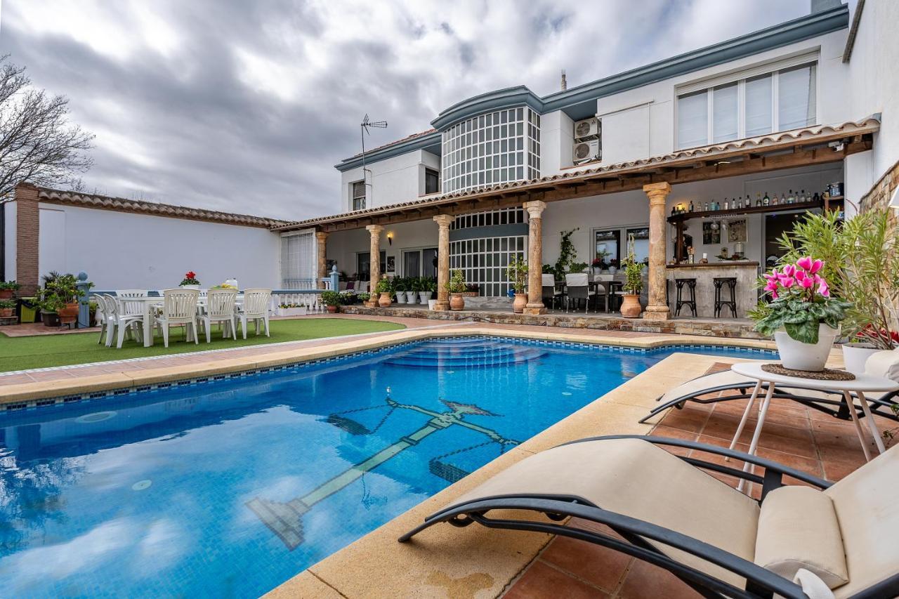 Casa De Amigos La Latina Con Piscina, Chimenea Y Barbacoa Villa Íllora Kültér fotó